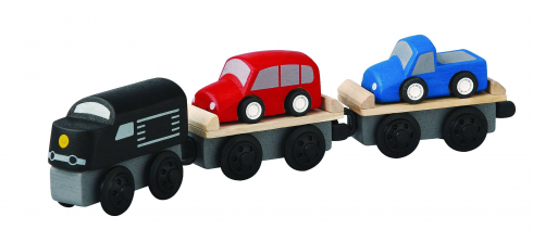 PlanToys Car Carrier Train