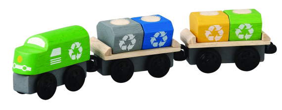 PlanToys Recycling Train