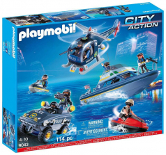 Playmobil City Action Police Tactical Unit Set