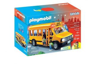 Playmobil City Life School Bus 12 Pieces