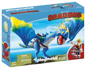 Playmobil DreamWorks Dragons Astrid and Stormfly Set - 11 Piece