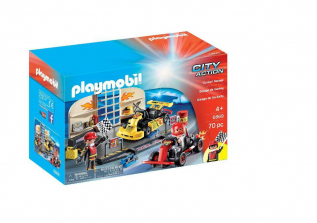 Playmobil City Action Go-Kart Garage Starter Set