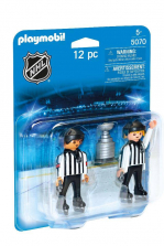 Playmobil Referees with Stanley Cup<br> 12 Pieces - NHL