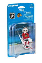 Playmobil Chicago Blackhawks Goalie 9 Pieces - NHL