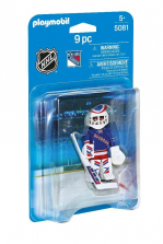 Playmobil New York Rangers Goalie 9 Pieces - NHL