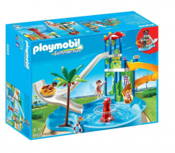 Playmobil Summer Fun Water Park with Slides Playset