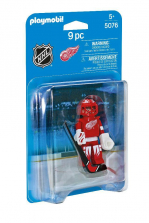 Playmobil Detroit Red Wings Goalie<br> 9 Pieces - NHL