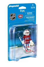 Playmobil Montreal Canadiens Goalie<br> 9 Pieces - NHL