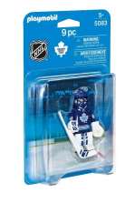 Playmobil Toronto Maple Leafs Goalie<br> 9 Pieces - NHL