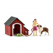 Schleich Dog Kennel Set