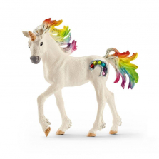 Schleich Rainbow Unicorn Foal Figurine