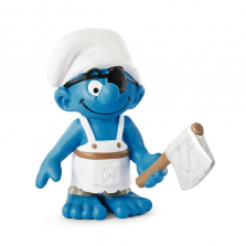 Schleich Ship's Cook Smurf Figurine