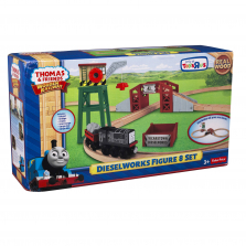 Thomas & Friends Wooden Railway Figure 8 Dieselworks Set