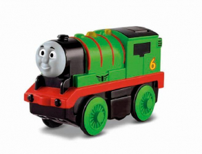 Thomas and Friends Wooden Railway Battery-Operated Engine - Percy