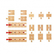 Fisher- Price Thomas Wooden Railway Sure Fit Track Connector Pieces