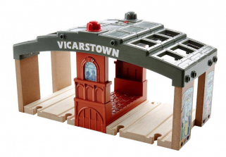 Thomas & Friends Wooden Railway Vicarstown Station Set