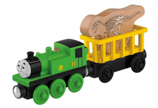 Thomas & Friends Wooden Railway - Oliver's Fossil Freight 2 Pack (Tale of the Brave)