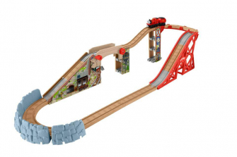 Fisher-Price Thomas and Friends Wooden Railway Speedy Surprise Drop Set