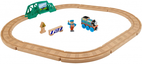 Fisher-Price Thomas & Friends Wood 5-in-1 Builder Set