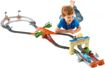 Thomas & Friends Trackmaster Thomas and Percy's Railway Race Train Set