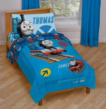 Thomas & Friends 4 Piece Toddler Bed Set