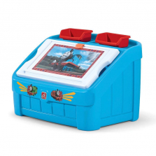 Step2 Thomas & Friends 2-in-1 Toy Box & Art Lid