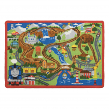 Thomas & Friends Interactive Game Rug with Trains - 31.5 inch x 44 inch