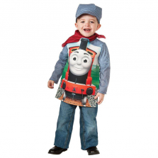 Thomas The Tank Deluxe James Train and Engineer Halloween Costume - Toddler 2T/4T