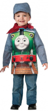 Boys Thomas the Tank Deluxe Percy Halloween Costume - Toddler Size 2T/4T
