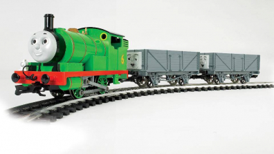Bachmann Trains Thomas & Friends Percy And The Troublesome Trucks - Large "G" Scale Ready To Run Electric Train Set