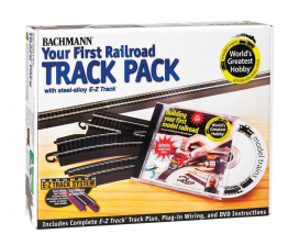 Bachmann Trains E-Z Track Deluxe Track Pack HO Scale