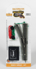Bachmann Trains Remote Turnout - Left (1/Card) - N Scale