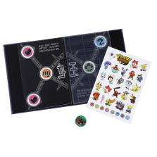 Yo-kai Watch Yo-kai Medallium Collection Book - Blue