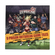 Zombicide Season 2 Prison Outbreak: 9 Double Sided Tiles Board Game