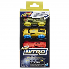 NERF Nitro Foam Car 3-Pack (Pack 5)