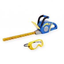 Just Like Home Workshop Power Hedge Trimmer and Goggles