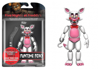 Коллекционная фигурка - Funtime Foxy-Весёлая Фокси- Пять ночей у Фредди-Five Nights at Freddy's -16см