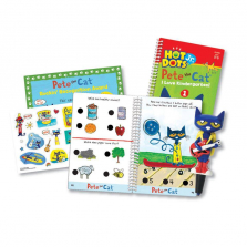 Educational Insights Hot Dots Junior Pete the Cat I Love Kindergarten! Learning Set