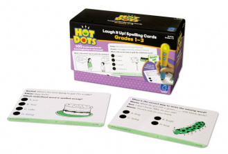 Educational Insights Hot Dots Laugh It Up! Spelling - Grades 1-3