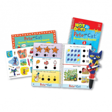 Educational Insights Hot Dots Junior Pete the Cat Preschool Rocks! Learning Set