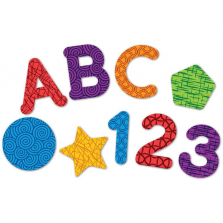 Learning Resources Magnetic Letters, Numbers and Shapes