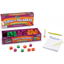 Learning Resources Juego de Palabras a Spanish Reading Rods Word Game