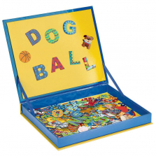 Stephen Joseph Spell & Count Magnetic Play Board - Blue