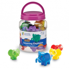 Learning Resources Snap-n-Learn Counting Elephants Set