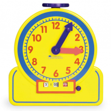 Learning Resources Primary Time Teacher Junior 12-Hour Learning Clock