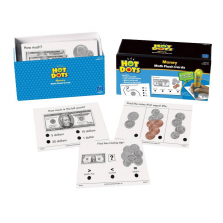 Educational Insights Hot Dots Math Flash Cards - Money