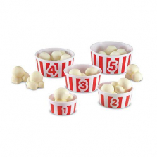 Learning Resources Smart Snacks Count 'em Up Popcorn Set