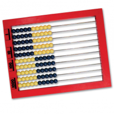 Learning Resources 2-Color Desktop Abacus