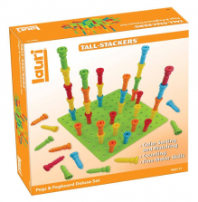 Lauri Deluxe Tall-Stacker Pegs & Pegboard Set