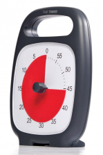 Time Timer Plus(R) Countdown Timer - Charcoal